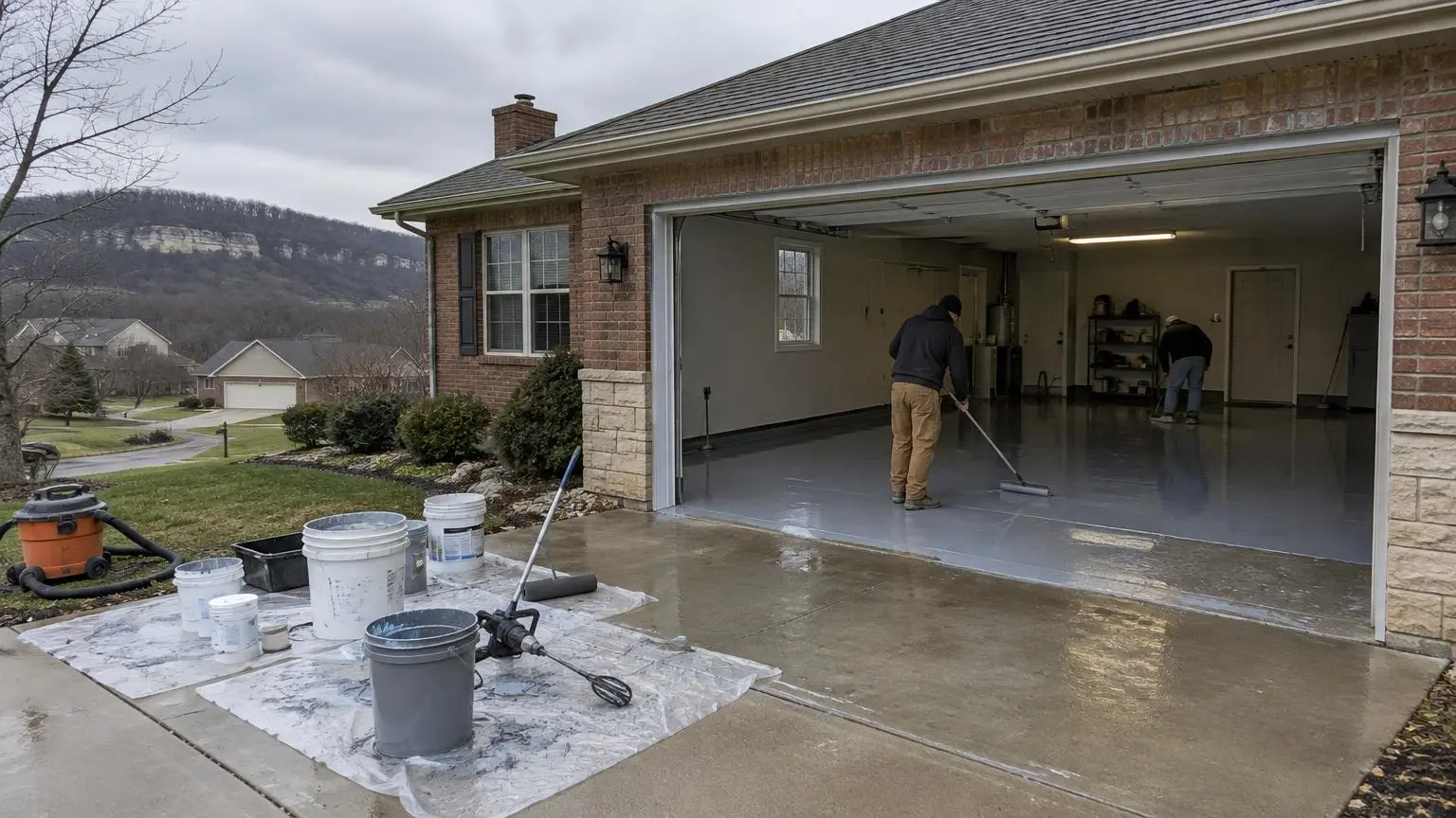 Epoxy Flooring in Bloomington, IN